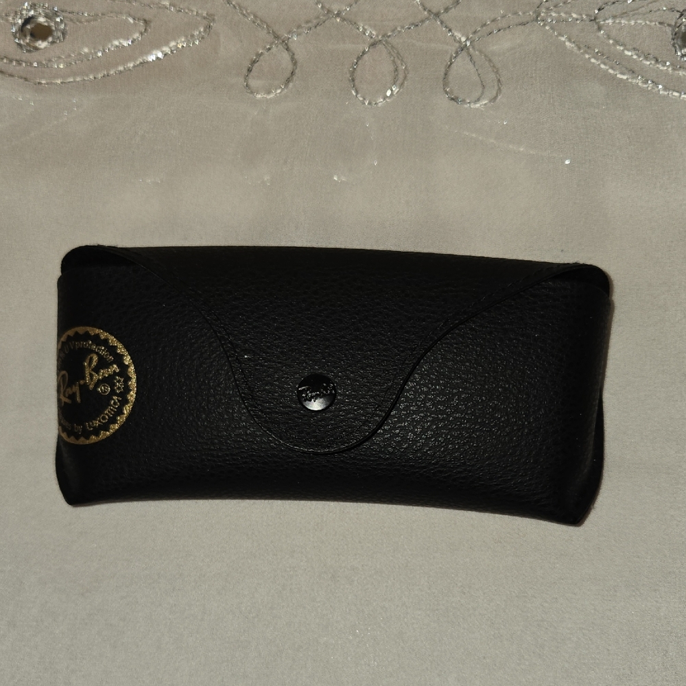 Ray-Ban Black Leather Sunglasses Case FREE WITH EYEWEAR PURCHASE